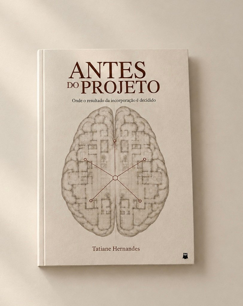 Capa oficial do livro Antes do Projeto, de Tatiane Hernandes